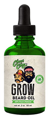 Cheech and Chong GROW Beard Growth Oil Made With Hemp Seed Oil Unscented (2 oz)