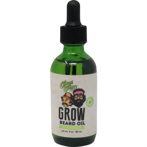 cheech and chong grooming grow beard oil front woo square